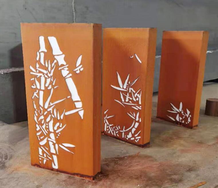 敦煌锈钢板灯箱