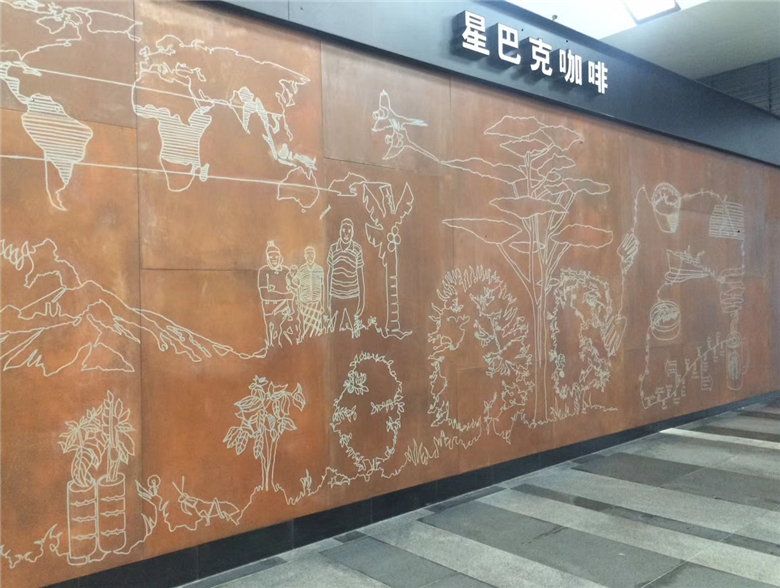 敦煌耐候钢幕墙